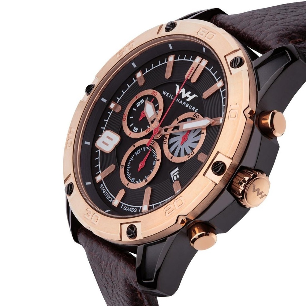 Weil & Harburg Swiss Chronograph Huxley Men Watch.